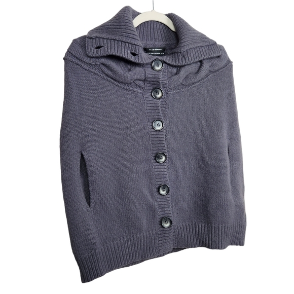 Club Monaco Gray Wool Angora Cashmere Blend Shrug Cardigan Women's Size XS - Picture 9 of 13